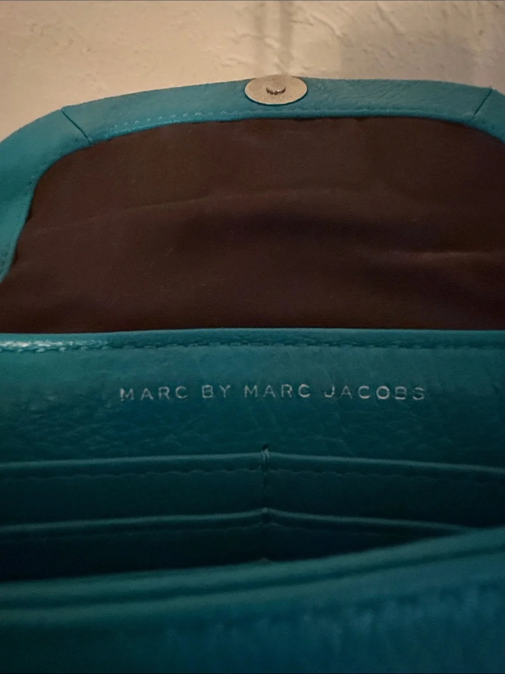 Marc Jacobs Teal Crossbody Shoulder Bag